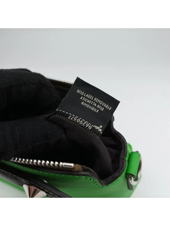 Fendi Visible Green Leather Messenger Bag - Picture 13 of 16